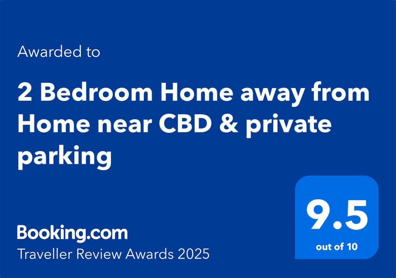 2 Bedroom Home Away From Home Near Cbd & Private Parking Hamilton Dış mekan fotoğraf